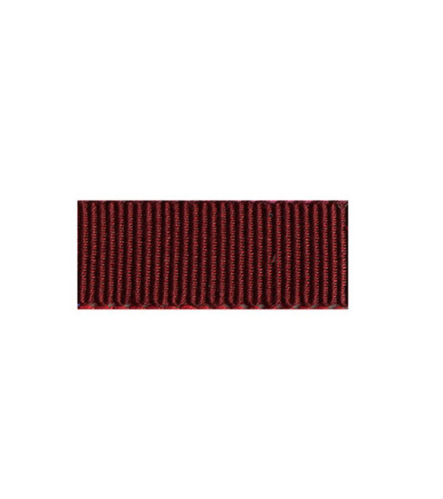 Disquette 25m ruban gros grain coton Prune