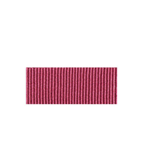 Disquette 25m ruban gros grain coton Fuchsia