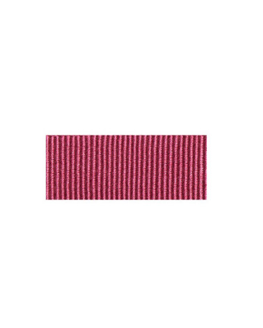 Disquette 25m ruban gros grain coton Fuchsia