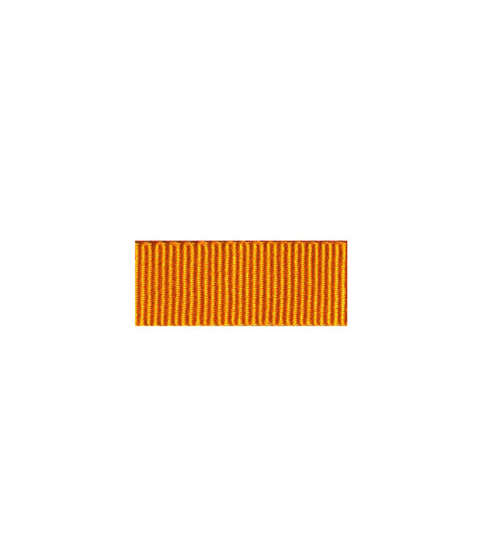 Floppy disk 25m Orange cotton grosgrain ribbon