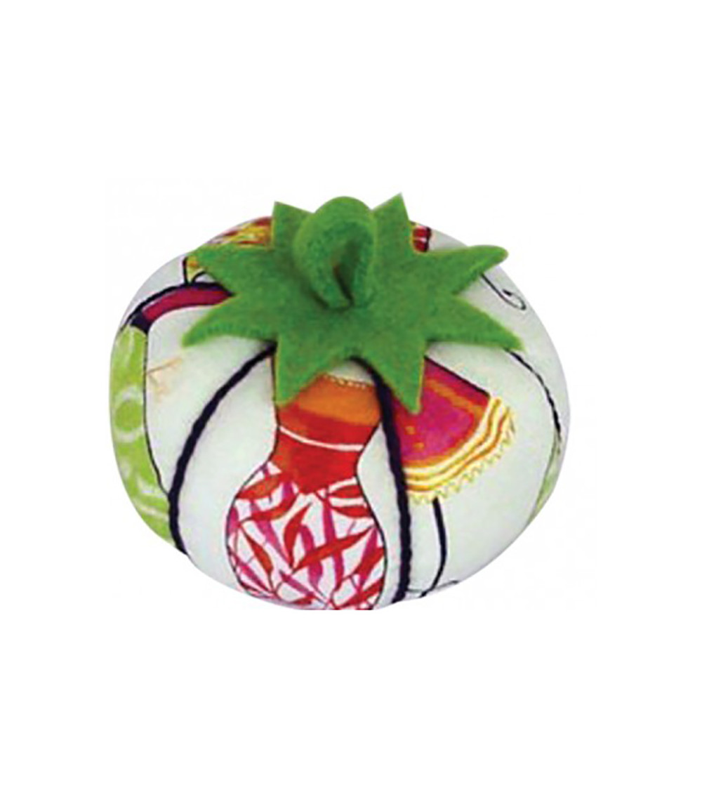 Colorful mannequin pin holder tomatoes