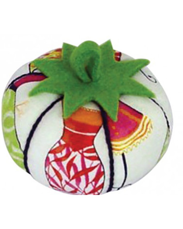 Colorful mannequin pin holder tomatoes