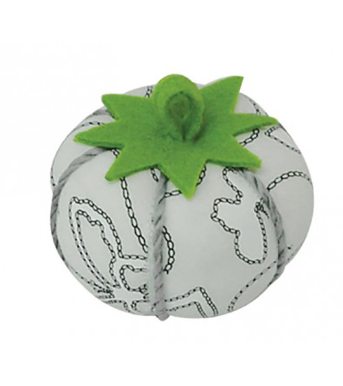 Tomato pin holder gray print