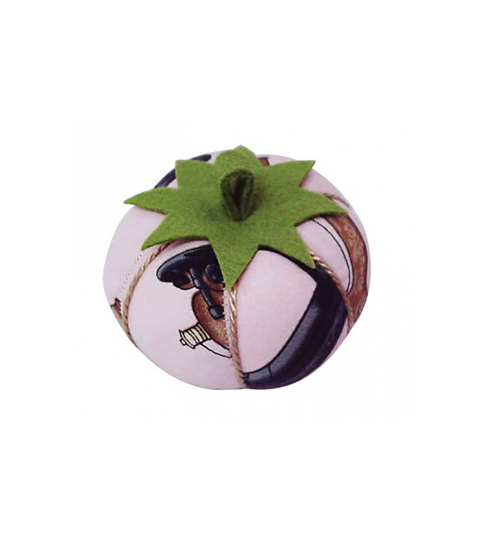 Porta alfileres tomates rosa máquina de coser