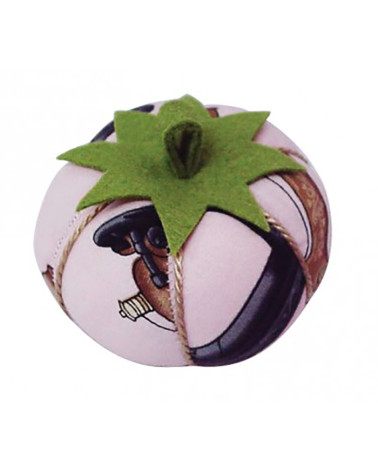 Pin holder tomatoes pink sewing machine