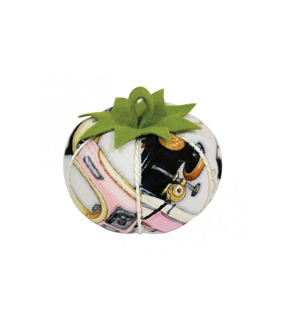 Tomatoes pin holder sewing machine white background