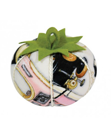 Tomatoes pin holder sewing machine white background