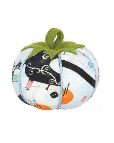 Multicolored sewing machine pin holder tomatoes