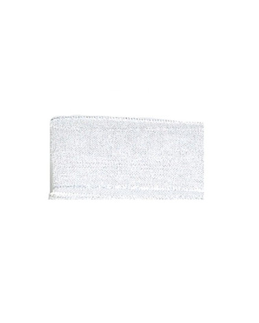 25m white polyamide muslin ribbon