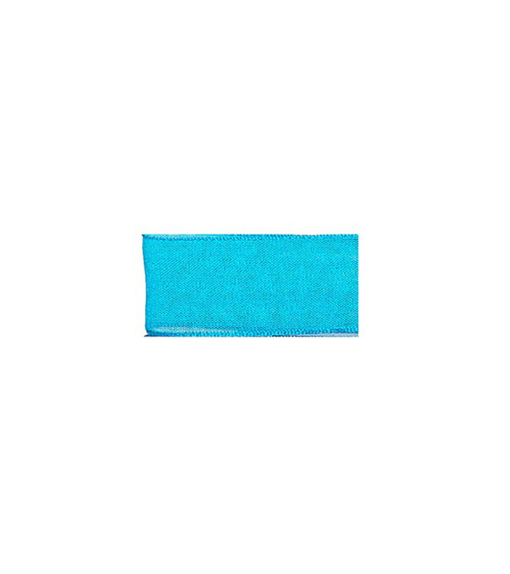 25m turquoise polyamide muslin ribbon