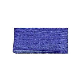 Ruban 25m mousseline en polyamide bleu violet