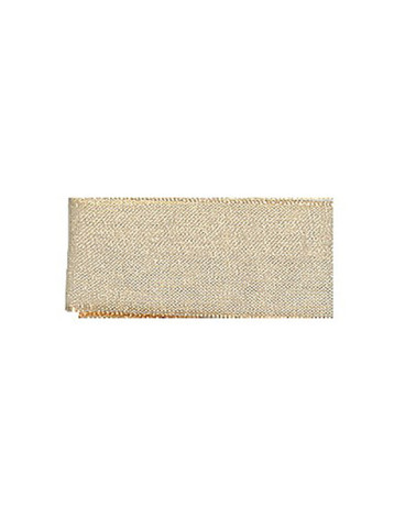 Ruban 25m mousseline en polyamide beige
