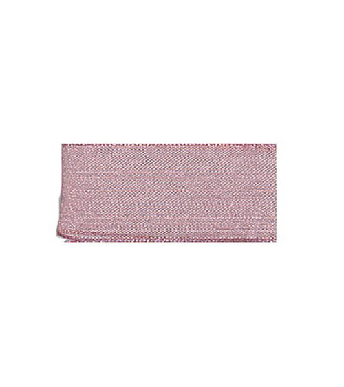 Ruban 25m mousseline en polyamide vieux rose