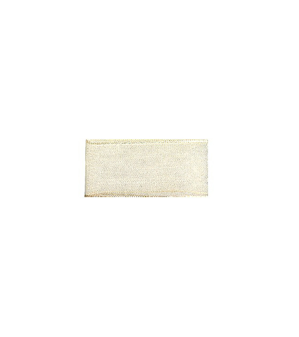 25m ecru polyamide muslin ribbon