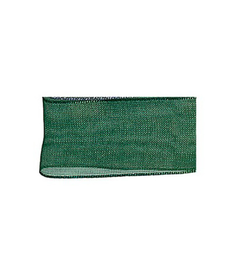 25m muslin ribbon in bottle green polyamide