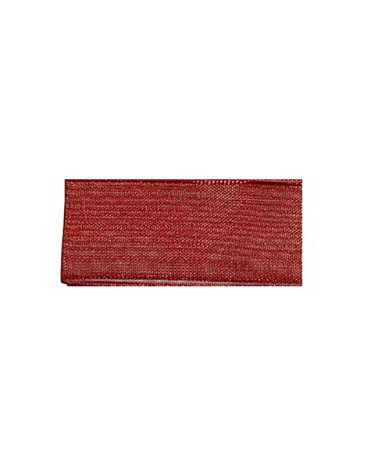 Ruban 25m mousseline en polyamide bourgogne