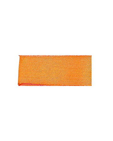 25m muslin ribbon in orange polyamide