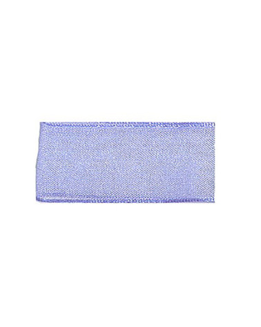 Ruban 25m mousseline en polyamide parme
