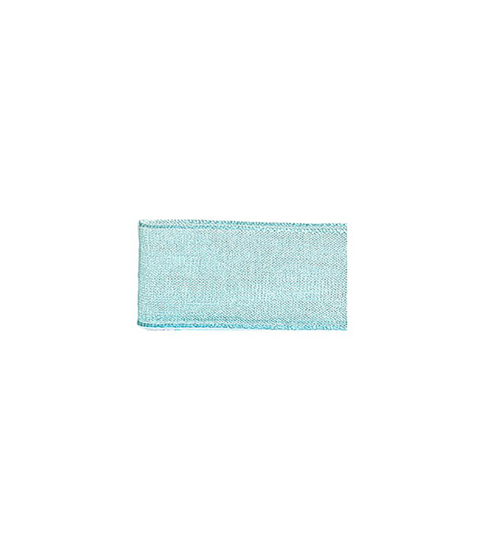 Ruban 25m mousseline en polyamide vert