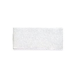Ruban 25m mousseline en polyamide ecru / blanc