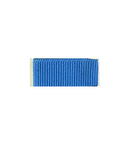 25m reel of grosgrain-look braid Electric Blue