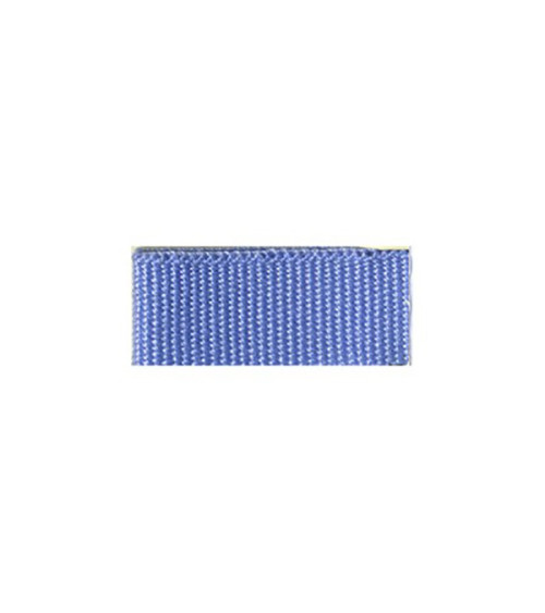 25m reel of grosgrain-look braid Blue