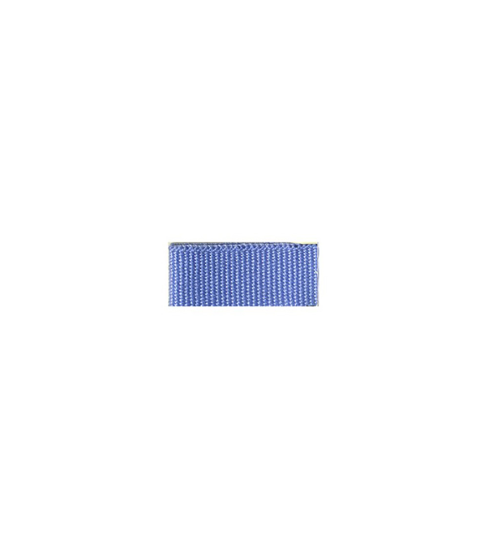 25m reel of grosgrain-look braid Blue
