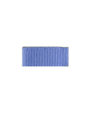 25m reel of grosgrain-look braid Blue