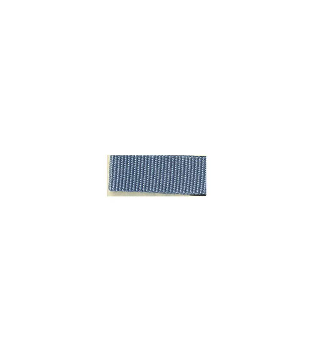 25-m-Rolle mit Ripsband-Geflecht in Blaugrau