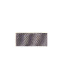Bobine 25m galon aspect gros grain Gris 15mm