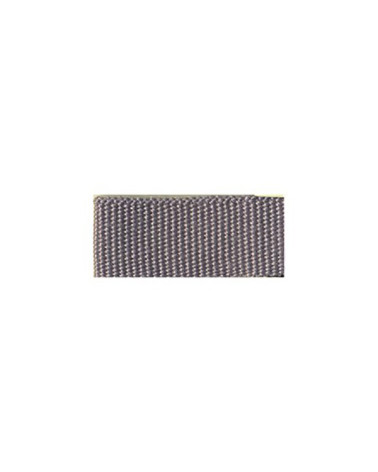 25-m-Rolle mit grauem Ripsband-Geflecht