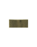 Bobine 25m galon aspect gros grain Kaki 15mm