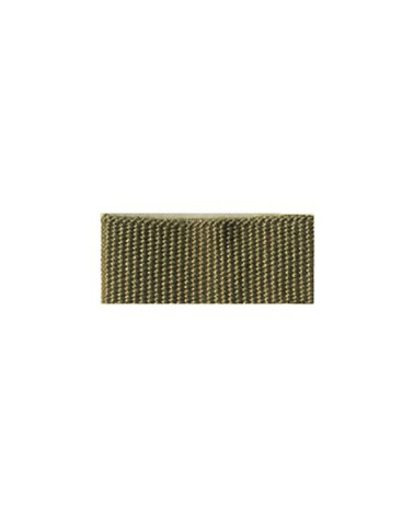 25m reel of grosgrain-look braid, Khaki