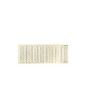 Bobine 25m galon aspect gros grain Ecru 15mm