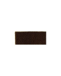 Bobine 25m galon aspect gros grain Marron 15mm