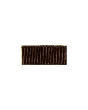25m reel of grosgrain-look braid Brown