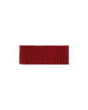 Bobine 25m galon aspect gros grain Bordeaux 15mm