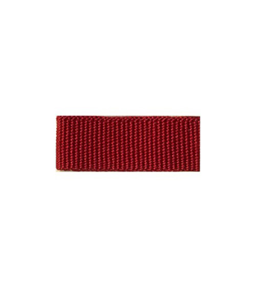 25m reel of Bordeaux grosgrain-look braid