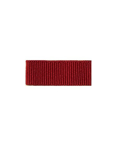 25-m-Rolle mit bordeauxrotem Ripsband-Geflecht