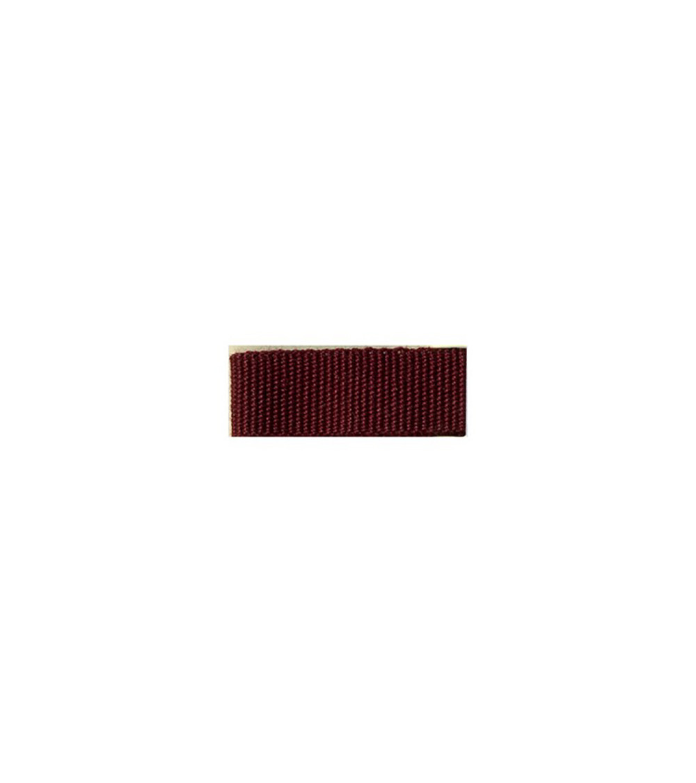 25m reel of Plum grosgrain braid