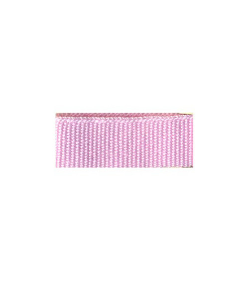 25m reel of grosgrain-look braid Pink