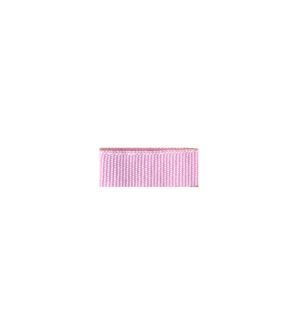25m reel of grosgrain-look braid Pink
