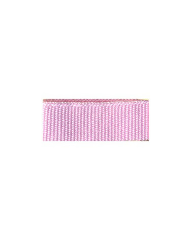 25m reel of grosgrain-look braid Pink