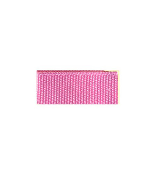 25m reel of grosgrain-look braid, Baby Pink