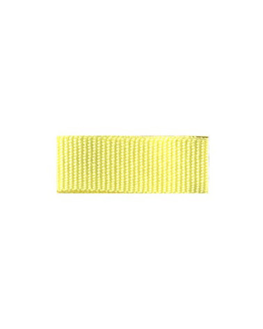 25m reel of grosgrain-look braid in Chick Yellow