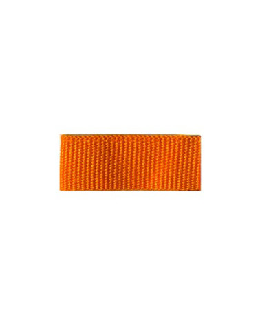 25m reel of orange grosgrain braid