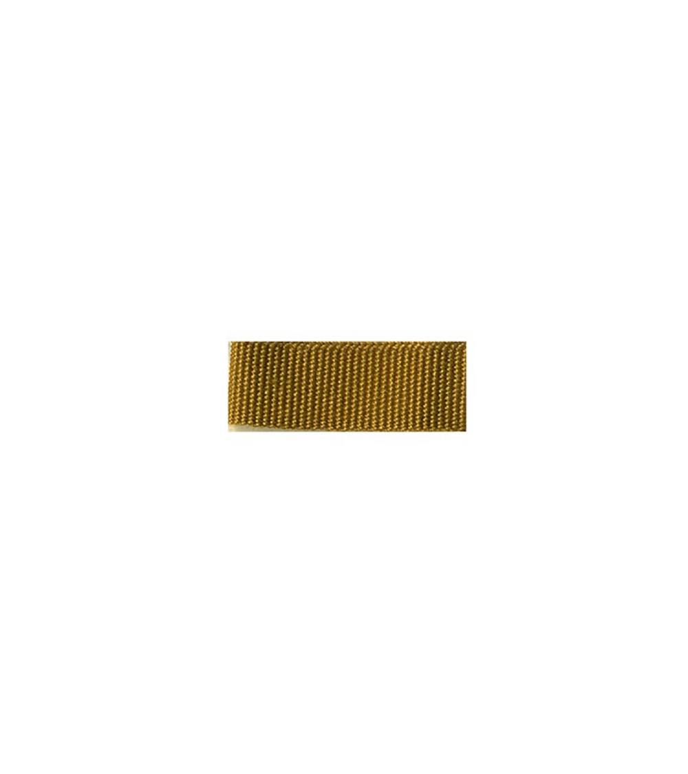 25m reel of dark gold grosgrain braid