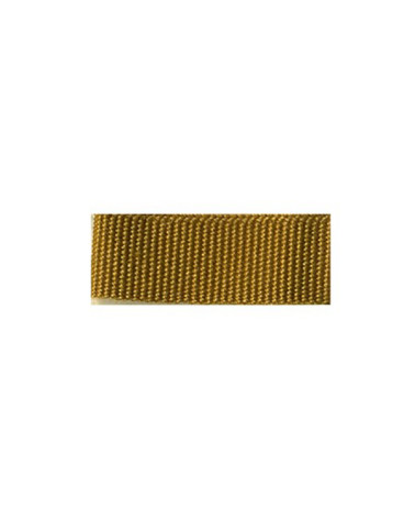 25m reel of dark gold grosgrain braid