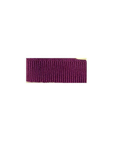 Bobine 25m galon aspect gros grain Fuchsia