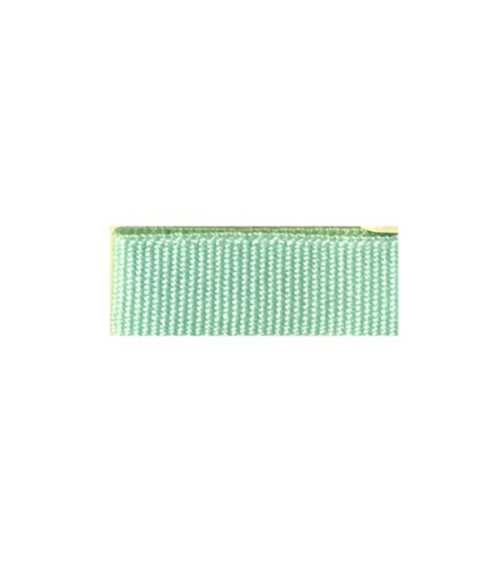 25m reel of grosgrain-look braid Water green
